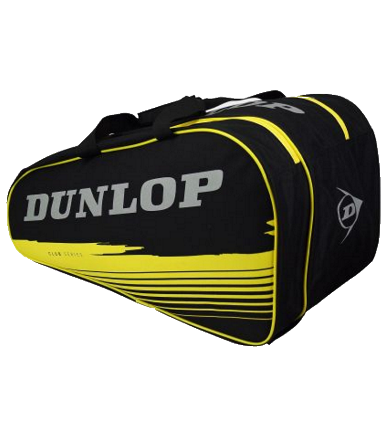 Portaracchette Dunlop Thermo Tour Da 10 - 3 Scomparti, Verde, Per Tennis E Sport